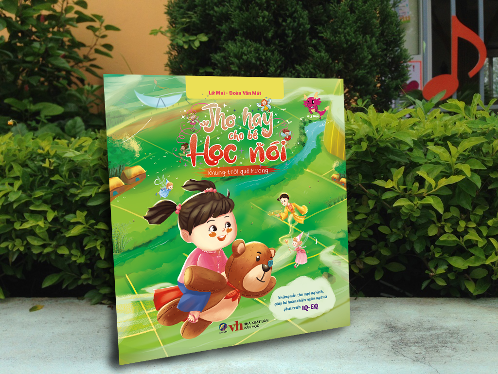 Thơ cho bé tập nói của NXB Văn học